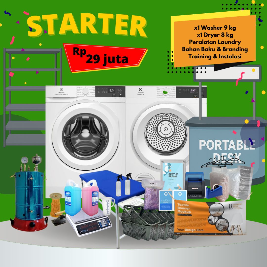 Paket Starter dr.Laundry